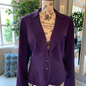 WHBM Purple Blazer NWT 16